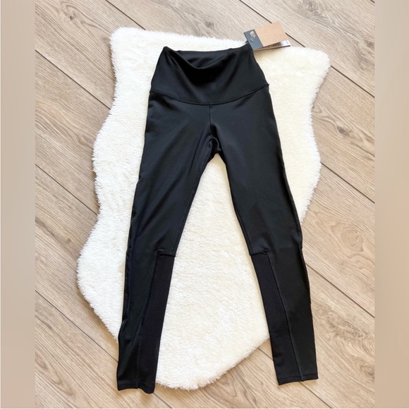 NWT The North Face Ankle Black Mesh Tights XS - Picture 2 of 8